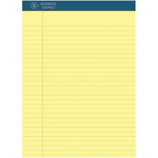 Pad, Premium, 8.5X11.75, Yel 6PK